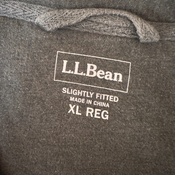 LL Bean Green Waffle Knit Snap Collar Pullover Long Sleeve Shirt XL - Picture 3 of 5